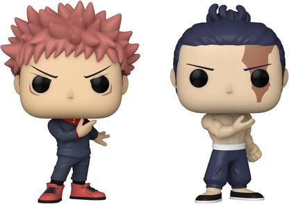 Funko POP! Animation: JJK - 2 Pack Yuji Itadori & Todo - Jujutsu Kaisen - Collectable Vinyl Figure - Gift Idea - Official Merchandise - Toys for Kids & Adults - Anime Fans