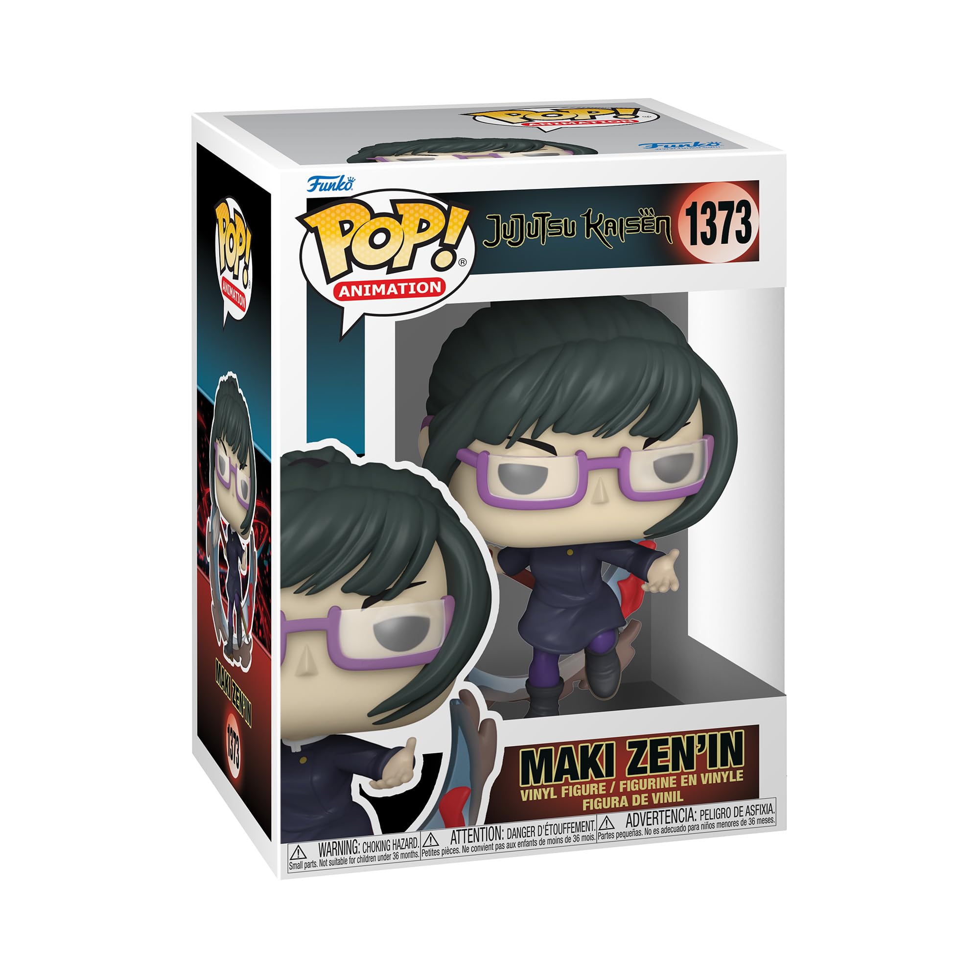 Funko POP! Animation: JJK - Maki Zenin - Jujutsu Kaisen - Collectable Vinyl Figure - Gift Idea - Official Merchandise - Toys for Kids & Adults - Anime Fans - Model Figure for Collectors and Display