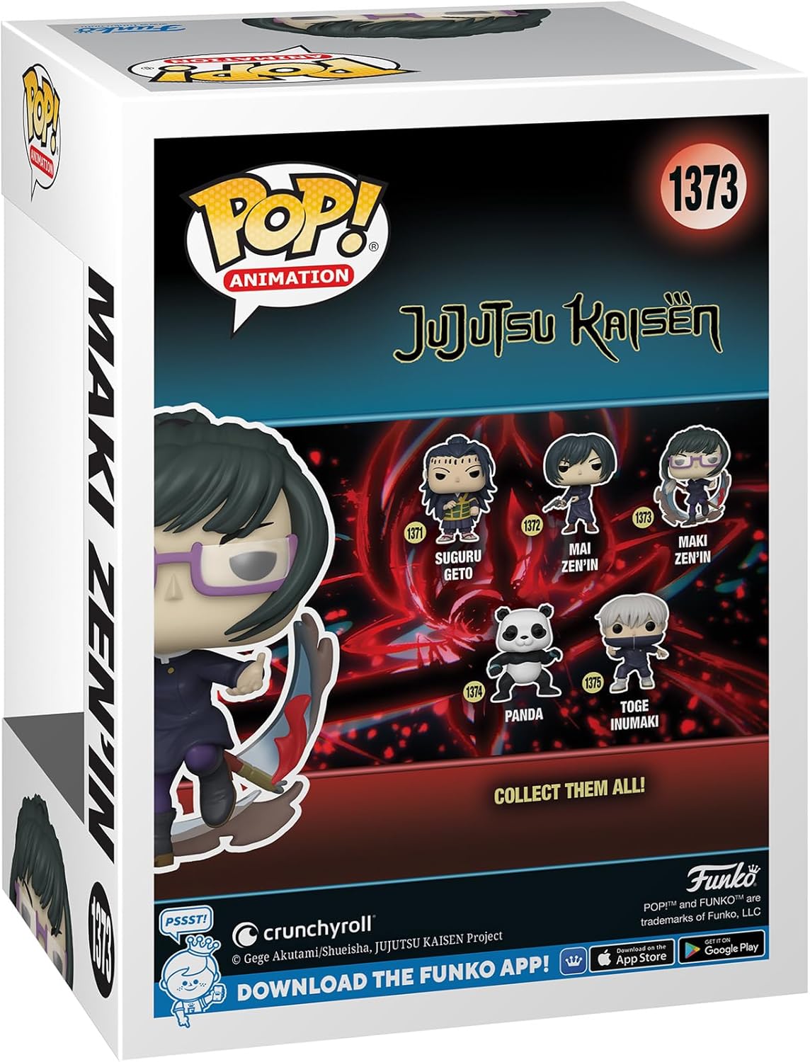 Funko POP! Animation: JJK - Maki Zenin - Jujutsu Kaisen - Collectable Vinyl Figure - Gift Idea - Official Merchandise - Toys for Kids & Adults - Anime Fans - Model Figure for Collectors and Display