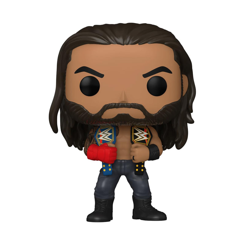 Funko POP! WWE: Roman Reigns With Belts - Collectable Vinyl Figure - Gift Idea - Official Merchandise - Toys for Kids & Adults - Sports Fans - Model Figure for Collectors and Display
