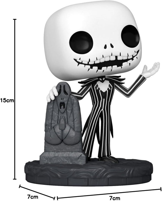 Funko POP! Disney: the Nightmare Before Christmas 30th - Jack Skellington With Gravestone - Collectable Vinyl Figure - Gift Idea - Official Merchandise - Toys for Kids & Adults - Movies Fans