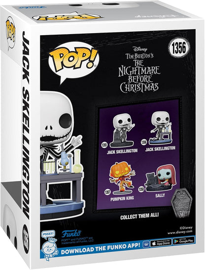 Funko POP! Disney: the Nightmare Before Christmas 30th - Jack Skellington - (lab) - Collectable Vinyl Figure - Gift Idea - Official Merchandise - Toys for Kids & Adults - Movies Fans