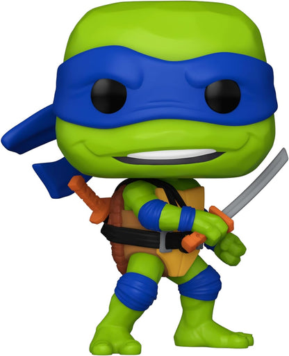 Funko Pop! Movies: Teenage Mutant Ninja Turtles - (Teenage Mutant Ninja Turtles (TMNT) ) Leonardo - Collectable Vinyl Figure - Gift Idea - Official Merchandise - Toys for Kids & Adults - Movies Fans