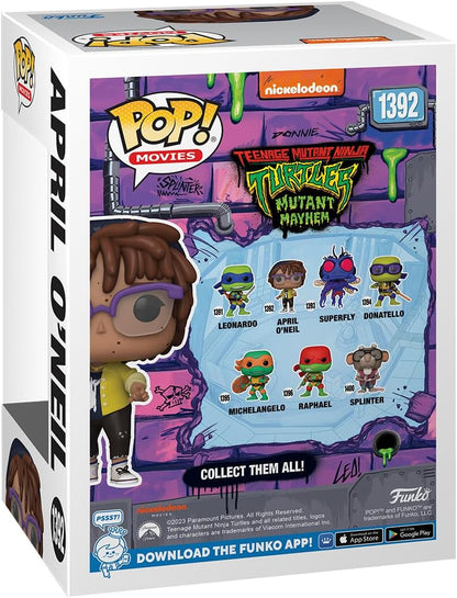 Funko Pop! Movies: Teenage Mutant Ninja Turtles - (Teenage Mutant Ninja Turtles (TMNT) ) - April O'Neil O Neil - Collectable Vinyl Figure - Gift Idea - Official Merchandise - Toys for Kids & Adults