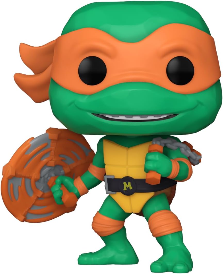 Funko Pop! Movies: Teenage Mutant Ninja Turtles - (Teenage Mutant Ninja Turtles (TMNT) ) Michelangelo - Collectable Vinyl Figure - Gift Idea - Official Merchandise - Toys for Kids & Adults