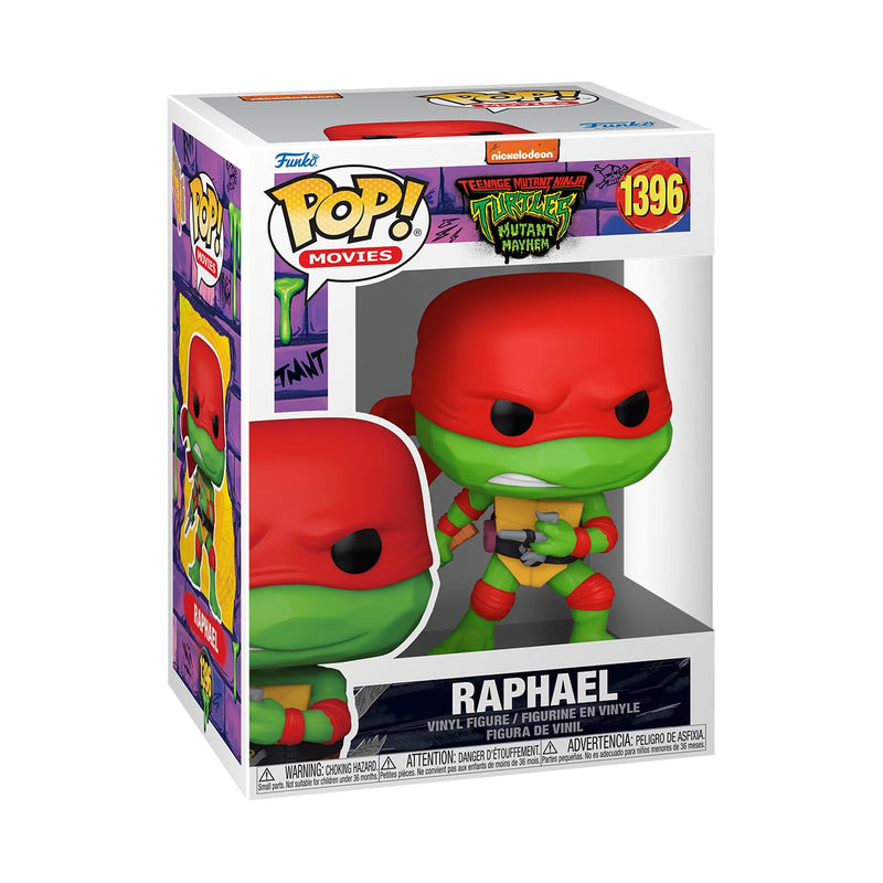 Funko POP! Movies: Teenage Mutant Ninja Turtles (TMNT) Raphael - Collectable Vinyl Figure - Gift Idea - Official Merchandise - Toys for Kids & Adults - Movies Fans - Model Figure for Collectors