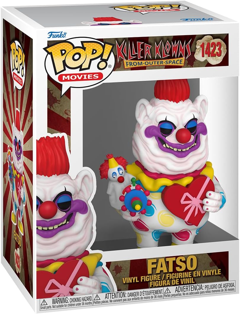 Funko POP! Movies: KKOS - Fatso - Killer Klowns from Outer Space - Collectable Vinyl Figure - Gift Idea - Official Merchandise - Toys for Kids & Adults - Movies Fans - Model Figure for Collectors One Size