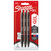 Sharpie S-Gel | Gel Pens | Medium Point (0.7mm) | Black, Red & Blue Ink | 3 Count (Pack of 2)