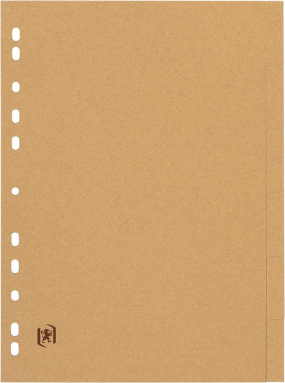 Elba Touareg Suspension File Cardboard Brown 6pièce Divider – Divider (Brown (S), Cardboard, A4, 210 mm x 297 mm 120 g
