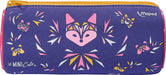 Maped - Mini Cute School and Craft Pencil case - Metal Zip - Purple