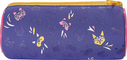 Maped - Mini Cute School and Craft Pencil case - Metal Zip - Purple