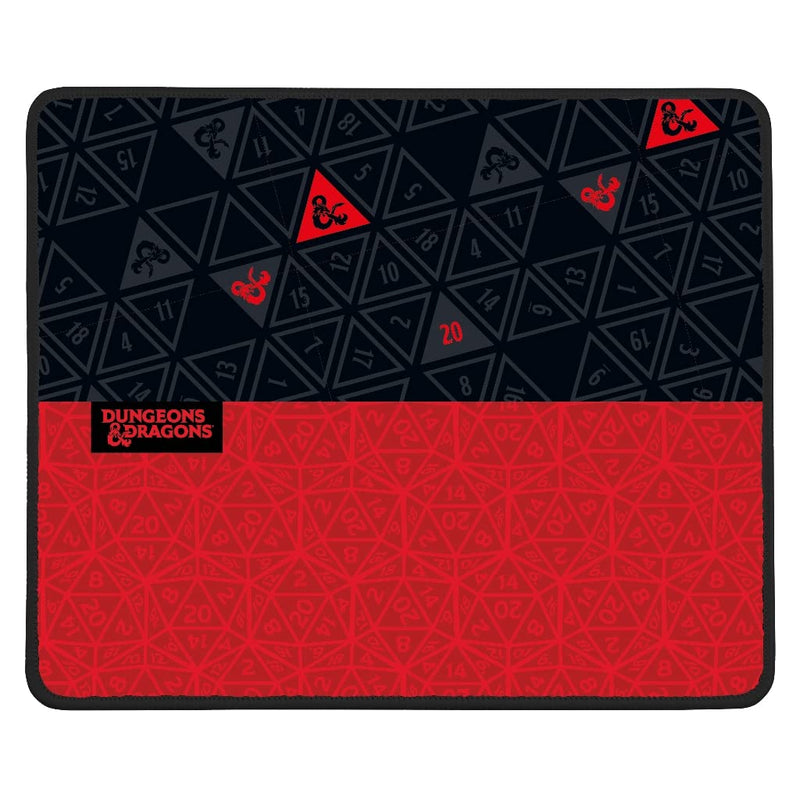 Konix Dungeons & Dragons Gaming - Mauspad 32 x 27 cm - rutschfeste Gummibasis