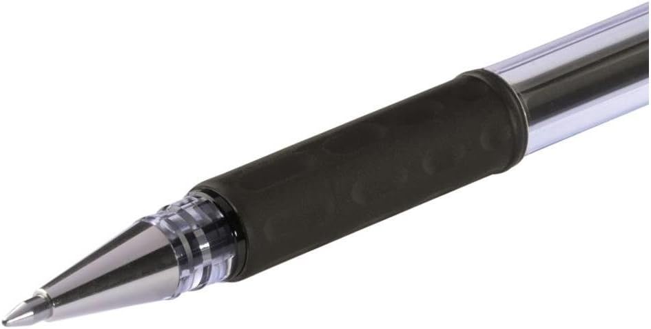 Pentel K116A Hybrid Grip Gel Pen Black