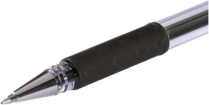 Pentel K116A Hybrid Grip Gel Pen Black