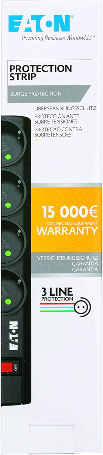 PRISE PARAFOUDRE EATON Protection Strip 4 DIN