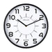 unilux Wanduhr Pop schwarz 30,0 cm Kunststoff