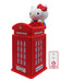 Teknofun- Hello Kitty London Cargador si Hilo para Smartphones, Color Rojo (811254