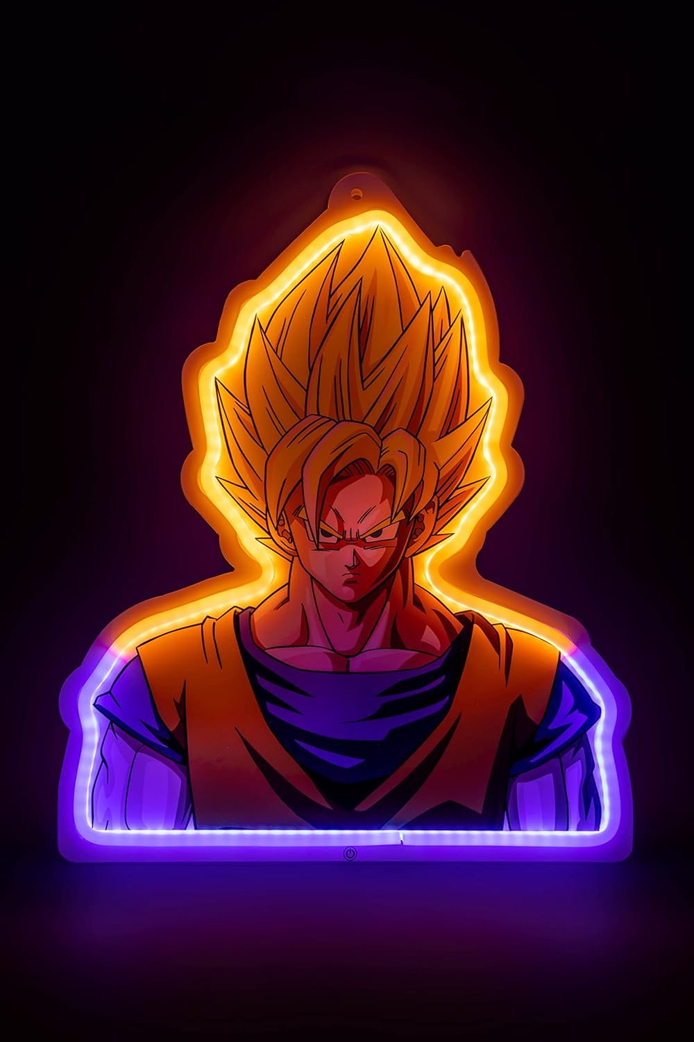 Dragon Ball Z Neon Wall Lamp Goku
