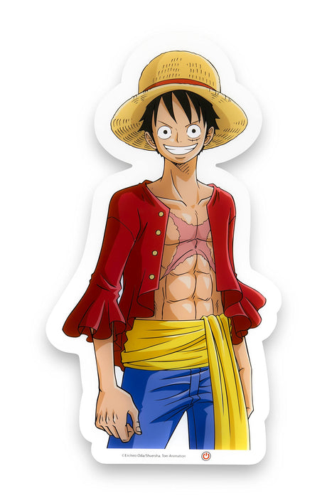 TEKNOFUN One Piece Luffy Neon Style Light,Blue / Red / Yellow,2 x 22 x 40 cm; 426 Grams
