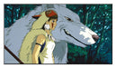 Studio Ghibli - Tableau Princesse Mononoké - Laminage Impression sur Bois 38 x 21 cm C36BFAD03C Multicolor