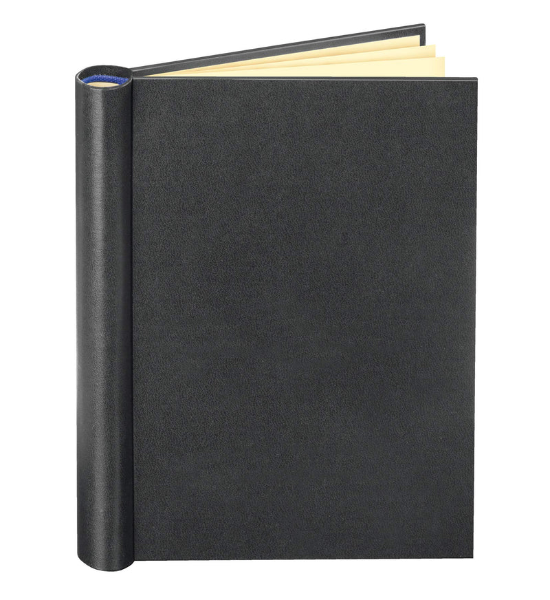 VELOFLEX 4954080 – Clamp Binder DIN A5 with Leather Grain Filling Height Max. 20 mm Black Pack of 1