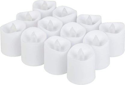 Idena LED-Teelichter weiB