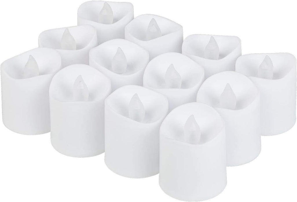 Idena LED-Teelichter weiB