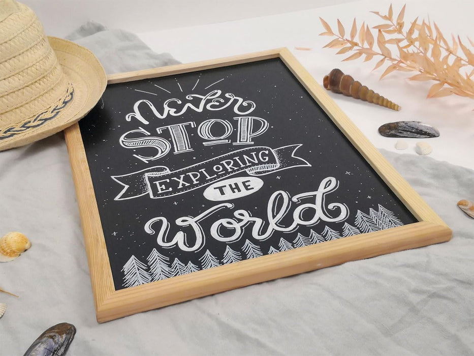 MAUL Kreidetafel 30,0 x 40,0 cm schwarz