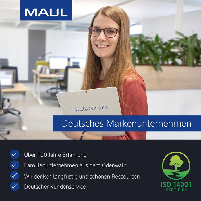 MAUL Taschenrechner M112 | Rechner mit großem 12-stelligem Display | Prozent- und Steuerrechnung für Büro, Zuhause, Schule | Solarrechner mit Batterienutzung bei Dunkelheit | Aluminium |