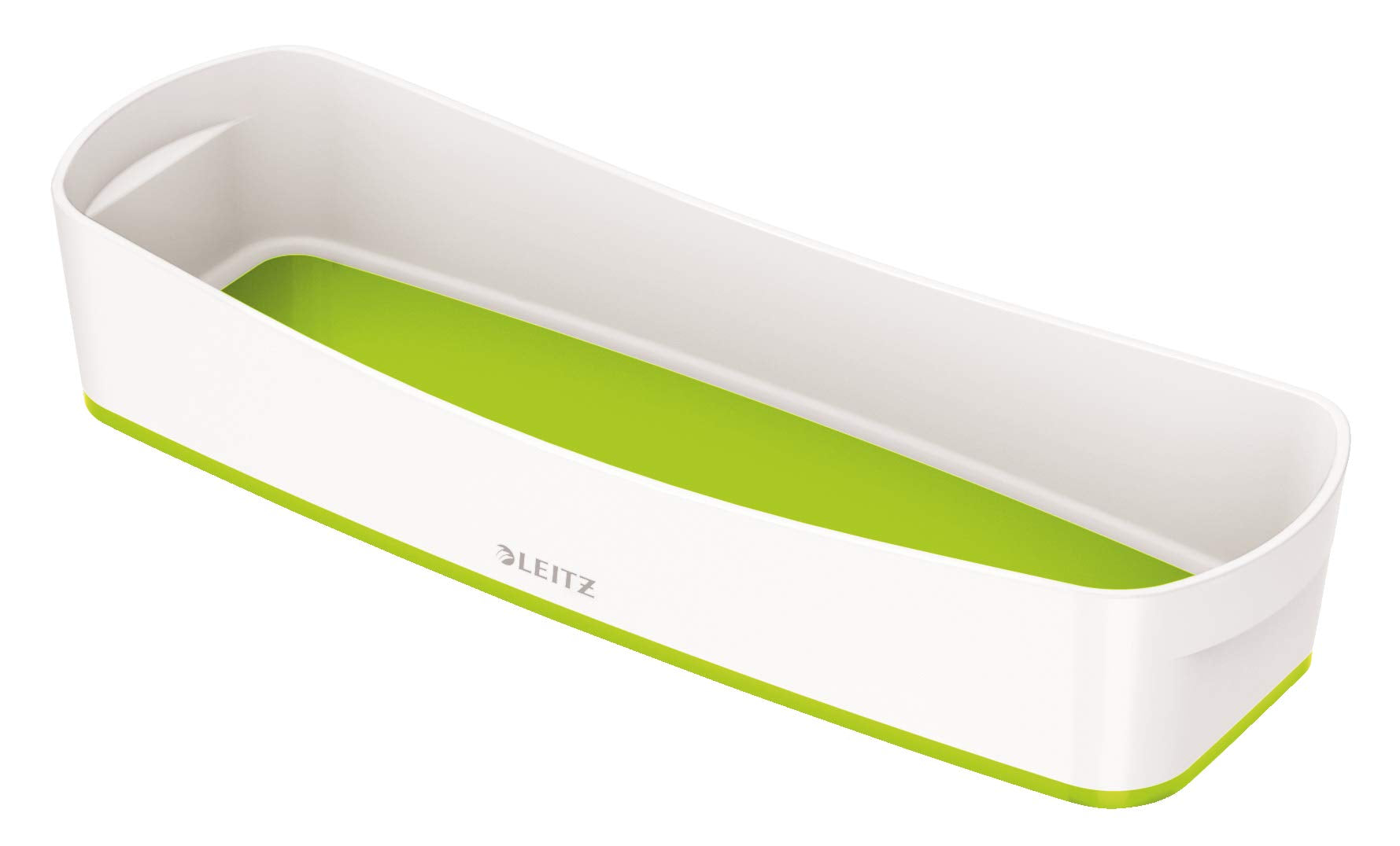 Leitz MyBox WOW Aufbewahrungsschale, Länglich, Weiß/Grün, Wasserabweisend, WOW, 52581054, Klein Aufbewahrungsschale Klein Grün