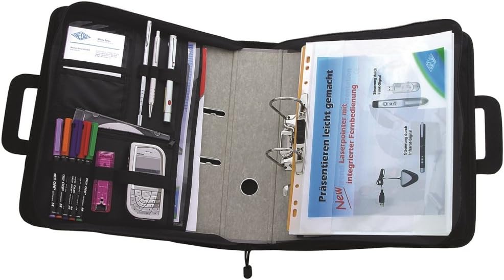 Wedo 58601 Lever Arch File Case - Black