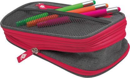 WEDO Neon Stretch 24244066 Pencil Case grey/pink