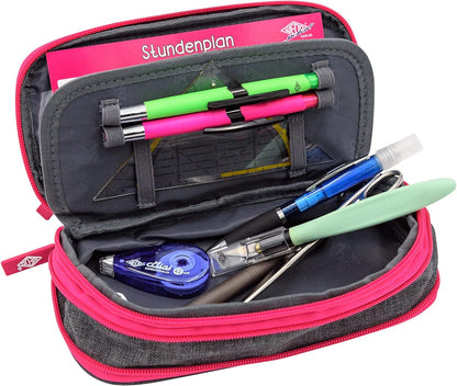 WEDO Neon Stretch 24244066 Pencil Case grey/pink