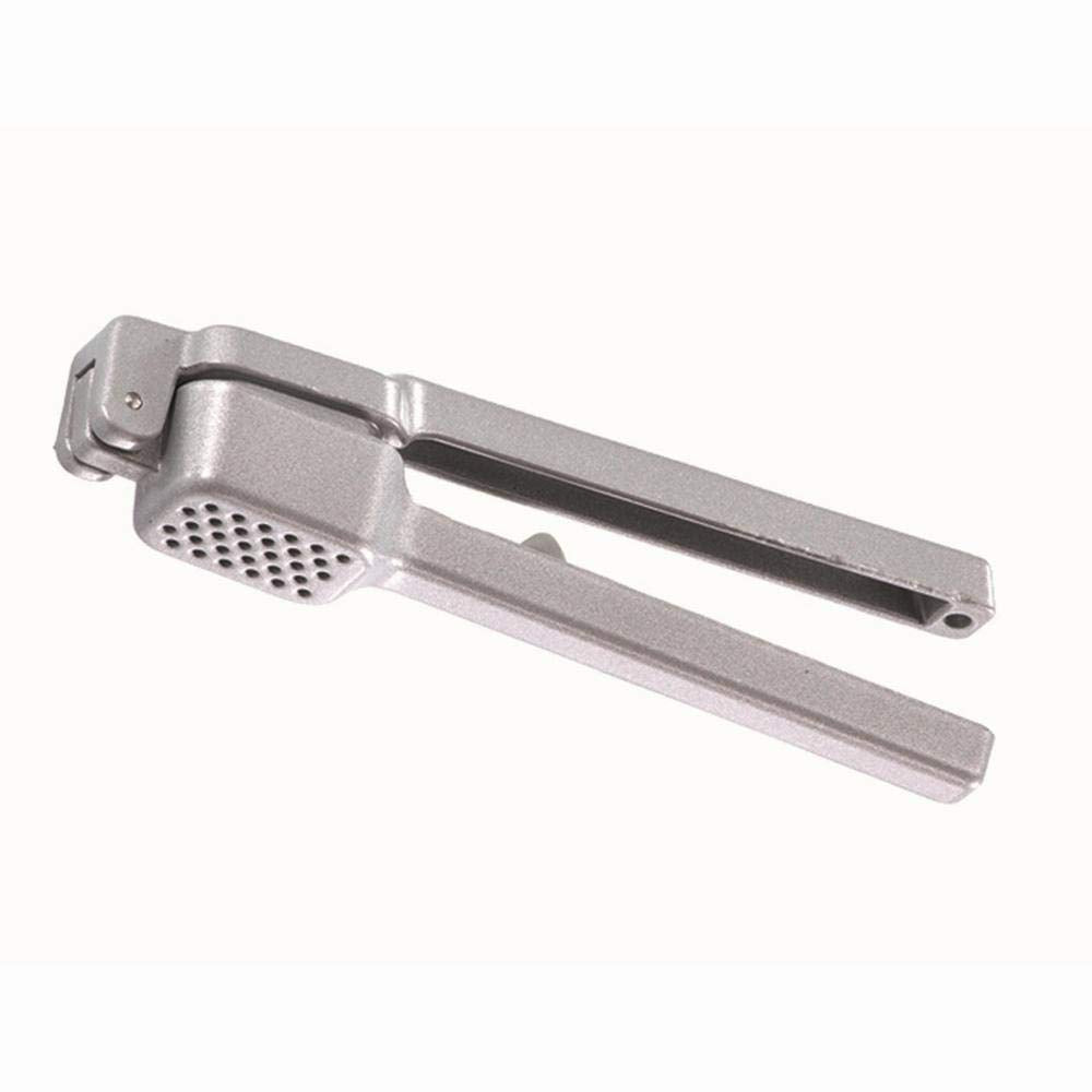 Westmark Knoblauchpresse, kompakt, Länge: 15,2 cm, Aluminium, Biopress, Silber, 30102260