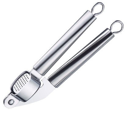 Westmark Knoblauchpresse, kompakt, Länge: 15,2 cm, Aluminium, Biopress, Silber, 30102260