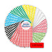 Avery Zweckform 59994 Adhesive Dots 3.328 Pieces (self-Adhesive Marking dots, Diameter 8 mm, 416 Adhesive dots per Colour, 8 Colours, Round Stickers for calendars, Planners and Crafts, Paper, Matte) Yellow,Blue,White,Green,Red,Black