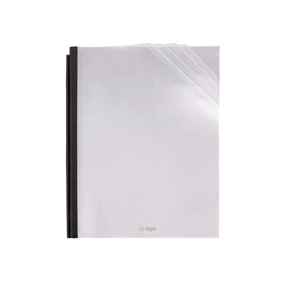 SIGEL CF301 Clear pockets, 16.4x21.1 cm, 5 Pieces - Conceptum flex approx. A5 accessories bag