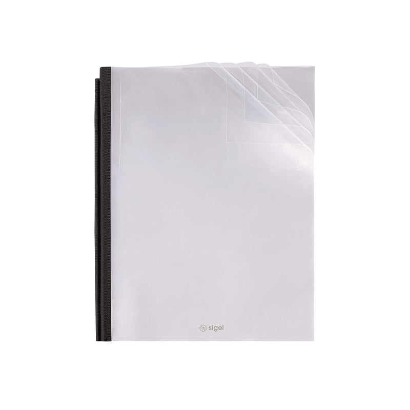 SIGEL CF301 Clear pockets, 16.4x21.1 cm, 5 Pieces - Conceptum flex approx. A5 accessories bag