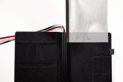 SIGEL CF301 Clear pockets, 16.4x21.1 cm, 5 Pieces - Conceptum flex approx. A5 accessories bag