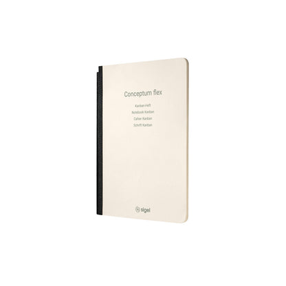 SIGEL CF227 Heft Kanban, DIN A5 - für Business Notiersystem Conceptum flex, aus nachhaltigem Papier DIN A5 Heft Kanban