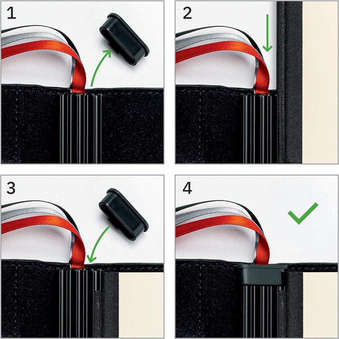 SIGEL CF222 Heft Besprechungsnotizen, DIN A4 - für Business Notiersystem Conceptum flex, aus nachhaltigem Papier DIN A4 Heft Besprechungsnotizen