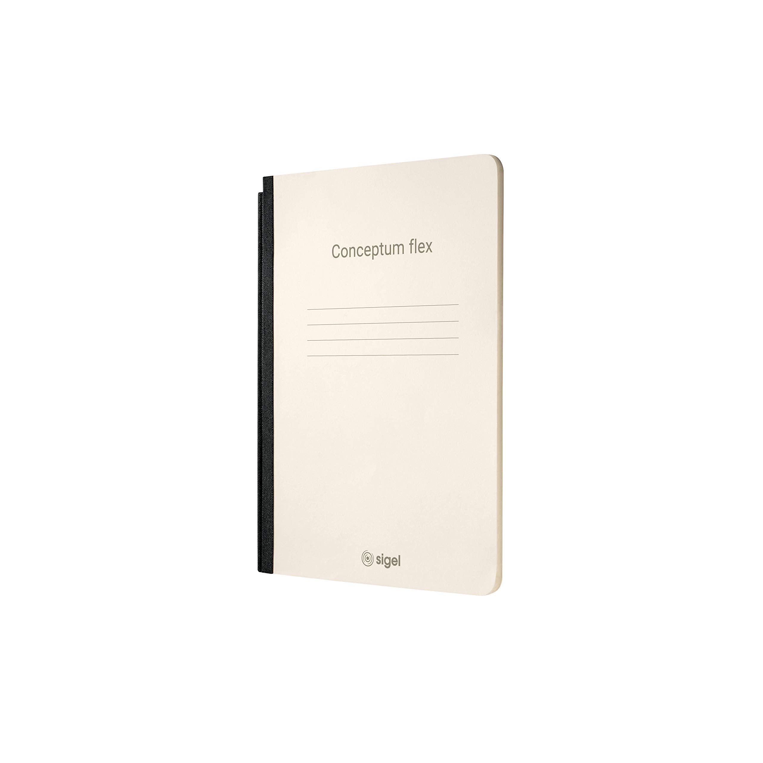 SIGEL CF203 Notizheft, liniert, DIN A5 - für Business Notiersystem Conceptum flex, aus nachhaltigem Papier DIN A5 Notizheft liniert