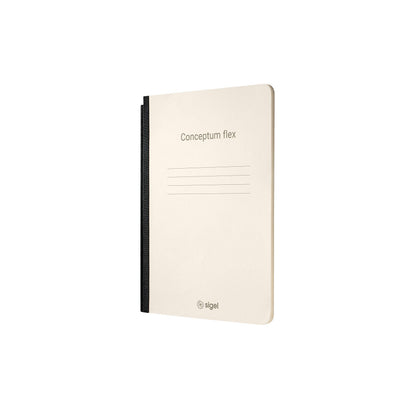 SIGEL CF203 Notizheft, liniert, DIN A5 - für Business Notiersystem Conceptum flex, aus nachhaltigem Papier DIN A5 Notizheft liniert