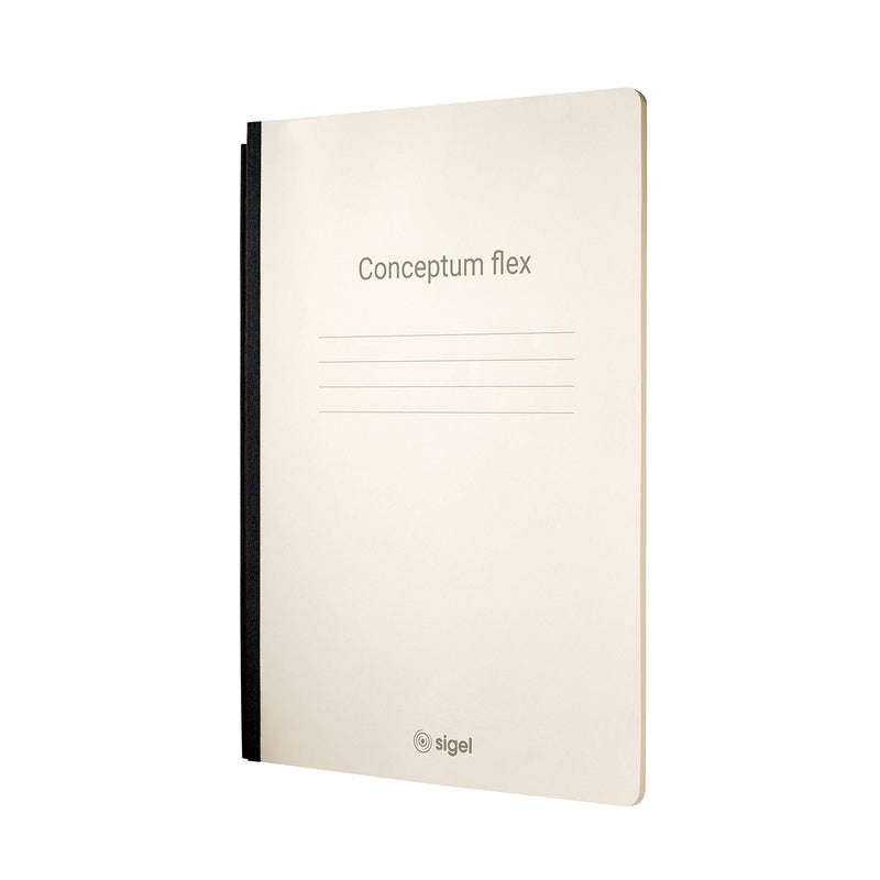 SIGEL CF202 Notebook, 21.5x29.7x5 cm, lined - Conceptum flex approx. A4 lined notebook