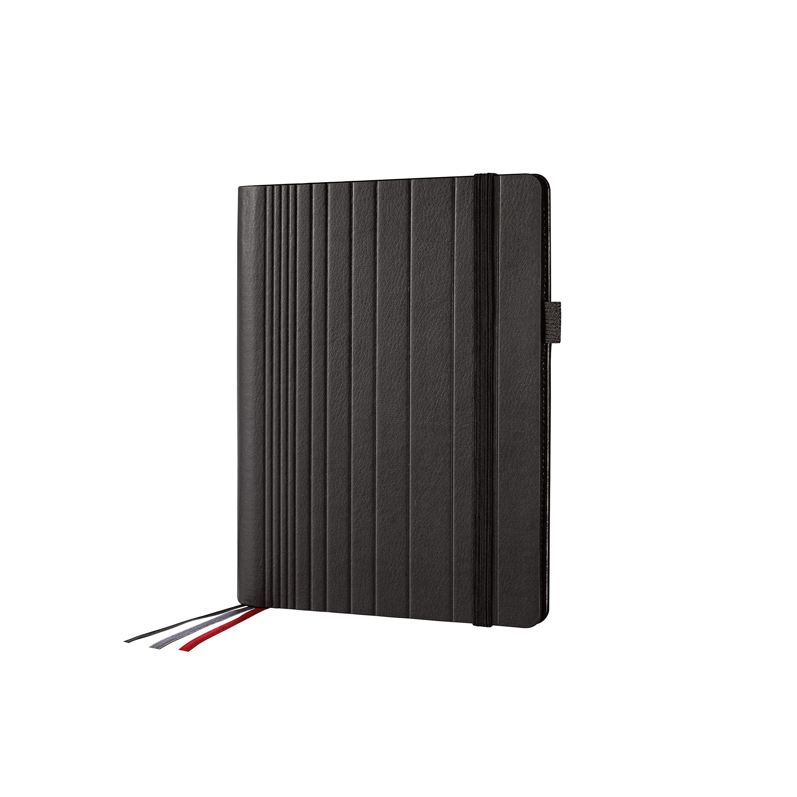 SIGEL CF111 Business Organiser, ca. A5, Kunstleder, schwarz - Conceptum flex DIN A5 Organiser