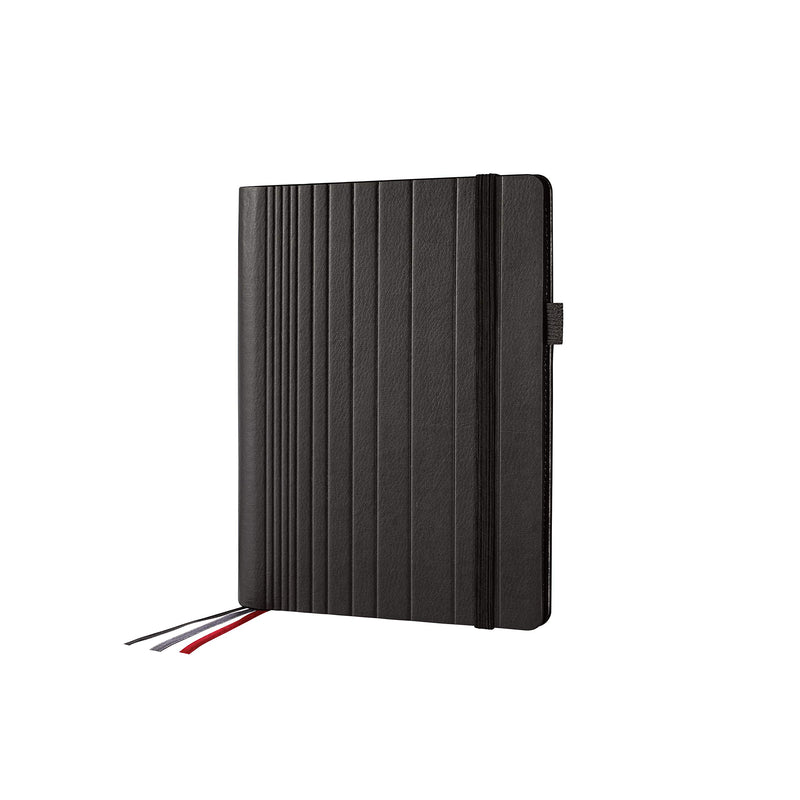 SIGEL CF111 Business Organiser, ca. A5, Kunstleder, schwarz - Conceptum flex DIN A5 Organiser