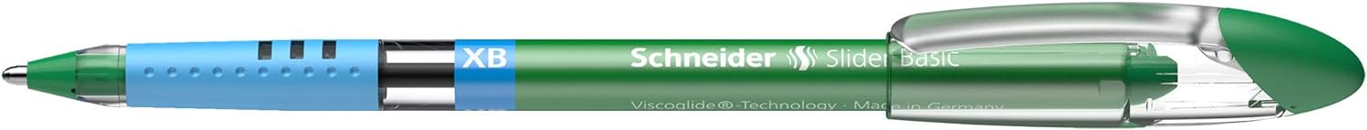Schneider Slider XB 151204 Ballpoint Pen Green Pack of 10