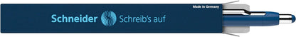 Schneider 138613 Epsilon Retractable Ballpoint Pen (Stroke Width XB, Ink Colour: Blue, Permanent Refill) Dark Blu
