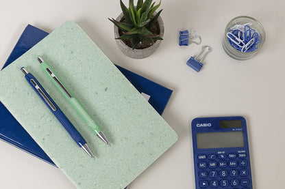 Schneider 138613 Epsilon Retractable Ballpoint Pen (Stroke Width XB, Ink Colour: Blue, Permanent Refill) Dark Blu