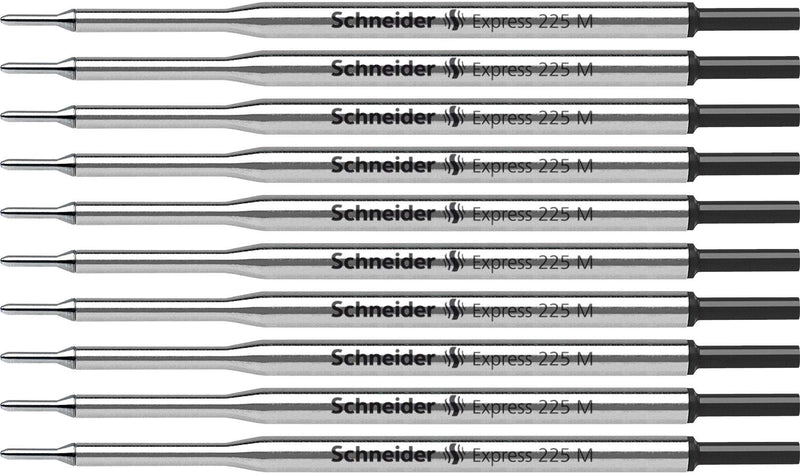 Schneider Express 225 M Kugelschreiber-Großraummine (ISO 12757-2 G1, dokumentenecht) 10er Packung